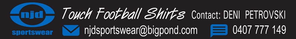 NJD Sportswear - Team Sport Shirts Sydney
